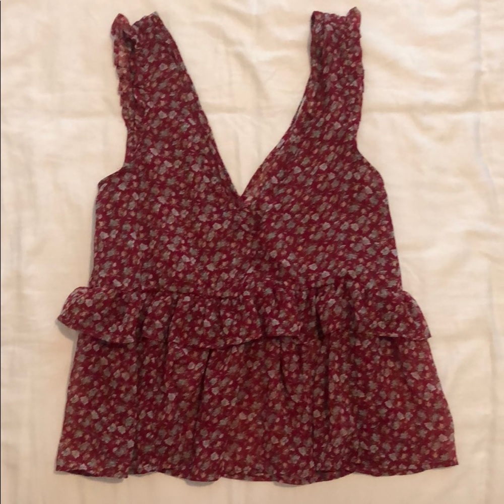 American eagle sheer top